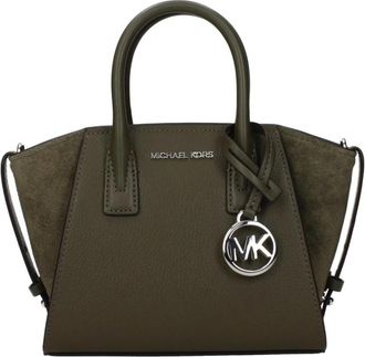 Michael Kors Leren Handtas met Elegant Design - Dames - Handtassen - Groen - ONE Size - Leer - Tassen