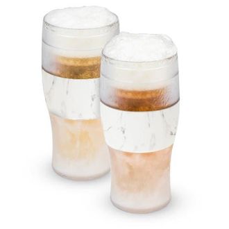 Host Beer FREEZE Cooling Cup Set of 2 in Marble at Nordstrom