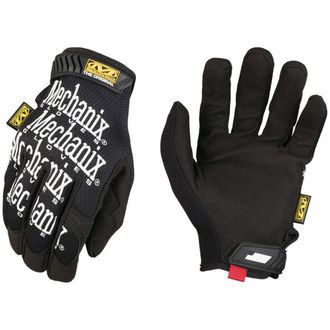 Bigbuy Guantes De Trabajo Mechanix Original Negro Talla M Cuero Sint&eacute;tico