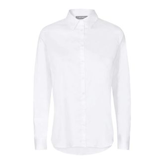 Mos Mosh Camicia Bianca a Maniche Lunghe - - Blouses & Shirts - Donna - Bianco - S