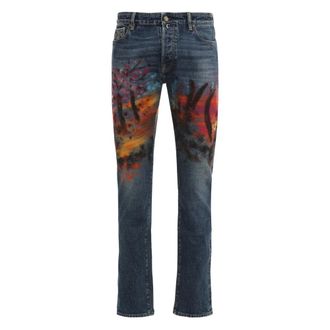 Moorer Uomo, Jeans, Multicolore, M, new