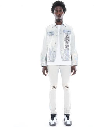 Cult of Individuality TYPE II DENIM JACKET IN FOIL