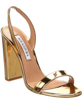 Aquazzura Block 85 Patent Sandal