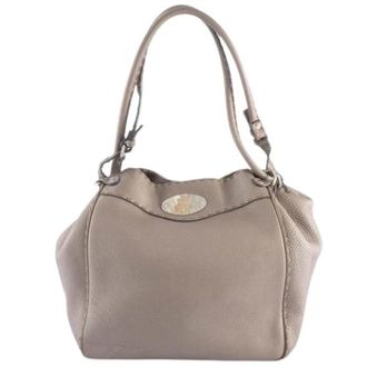 Fendi Pre-owned Shoulder Bags, female, Beige, Size: ONE SIZE Pre-owned Vintage Shoulder Bag