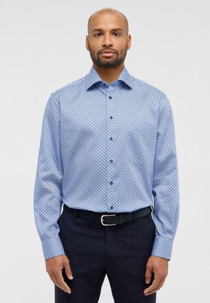 Eterna Langarmhemd ETERNA COMFORT FIT, Herren, Gr. 45, Normalgr&ouml;ssen, hellblau, Twill, 100% Baumwolle, normal, Manschette, Hemden Langarmhemd, NON IRON (b&uuml;ge