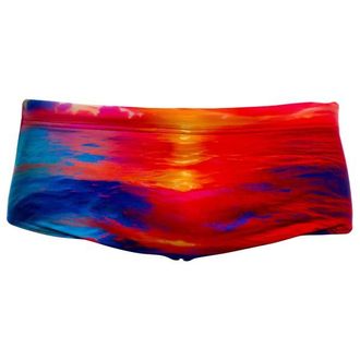 Funky Trunks Sidewinder Trunks Badehose f&uuml;r Herren | rot