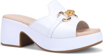 Ron White Gwyna Platform Slide Sandal at Nordstrom, Size 10-10.5Us