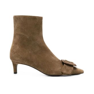 Roberto Festa Milano Eltis Softy Pioppo - female - Roberto Festa - Heeled Boots - Brown - 4 1/2 UK - Shoes