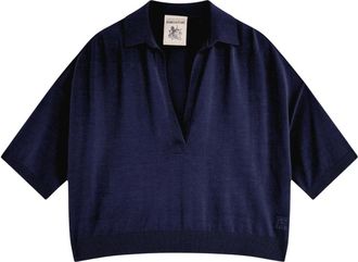 Semicouture Donna, Top, Blu, M, new