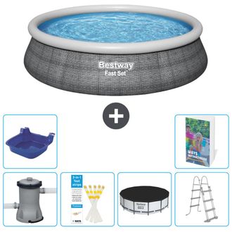 Bestway Piscina Bestway Fast Set Redonda - 457x107 Cm - 7-piezas S488