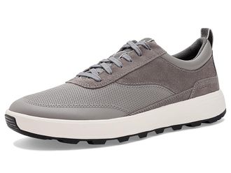 Johnston & Murphy Lucas U-throat Mens Shoes Gray Full Grain/Suede : 10.5 M (D), Leather/Suede/Textile