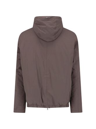 Herno Mens Jackets Brown Polyamide