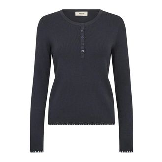 Mos Mosh MOS Mosh, Truien & Vesten, Dames, Blauw, L, Gebreide kleding