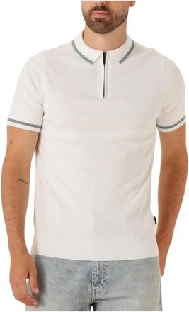 Saint Steve Saint Steve, Tops, Heren, Wit, L, Heren Polo & T-shirts Siem