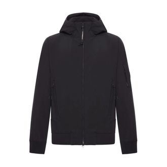 C.P. Company Shell-R Hooded Jacket - Heren - Zomerjassen - Zwart - L - Katoen - Jassen