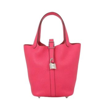 Herm&egrave;s Pre-owned Picotin Handbag - - Pre-owned - Donna - Rosa - ONE SIZE