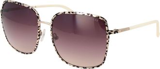 Guess Gold Metal Womens Sunglasses