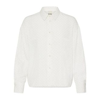 Ichi 114201 Shirt - Dames - Overhemden - Wit - M - Overhemden