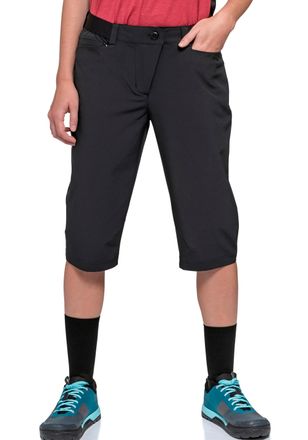 Sch&ouml;ffel Fahrradhose SCH&Ouml;FFEL Capri Pants Style Keitele WMS, Damen, Gr. 38, N-Gr, schwarz, Obermaterial: 88% Polyester, 12% Elasthan, Hosen Fahrradhose, sportl