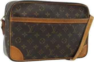 Louis Vuitton Pre-owned Cross Body Bags, female, Brown, Size: ONE SIZE Pre-owned Monogram Shoulder Bag