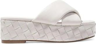 Steve Madden Wedges - Dames - Schoenen - Wit - Maat: 38 1/2 EU
