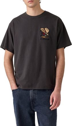 Levi's Graphic Logo T-Shirt in Horseshoe Bison Phantom at Nordstrom, Size Xx-Large