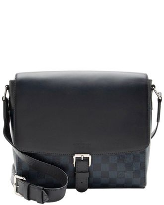 Louis Vuitton Black Damier Cobalt Newport Pm (Authentic Pre-Loved)