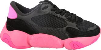 Valentino VLogo Bubbleback Suede Sneakers