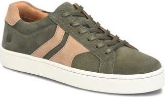 B&oslash;rn Beck Tie Low Top Sneaker in Dark Green Suede at Nordstrom Rack, Size 11.5