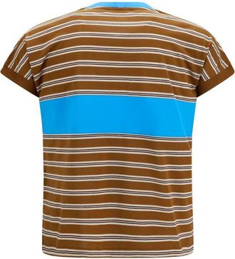 Versace Mens Brown Cotton T-Shirt