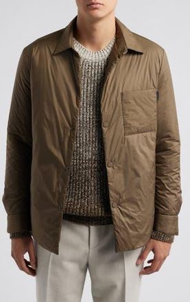 BOSS Carper Padded Coat in Open Green at Nordstrom Rack, Size 46