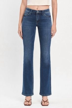 Flying Monkey Miranda Relaxed Bootcut Jeans In Revere