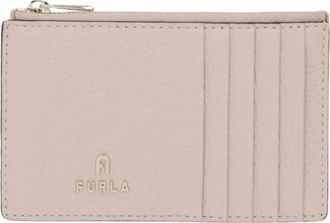 Furla Camelia Portemonnee - Dames - Portefeuilles - Beige - ONE Size - Leer - Accessoires