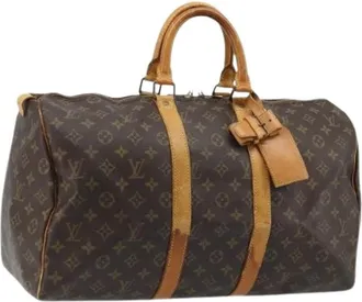 Louis Vuitton Pre-owned Weekend Bags, female, Brown, Size: ONE SIZE Pre-owned Boston Bag