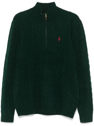 Polo Ralph Lauren Maglione a maglia intrecciata - Verde