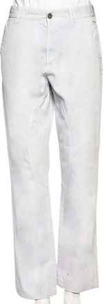 Roberto Cavalli Pale Lilac Denim Biker Jeans
