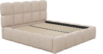 Pascal Morabito Cama con canapé abatible poliéster beige 160 x 200 cm