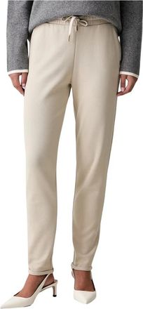 Joop Jw 232Je 244 Trainingsbroeken - Dames - Sweatpants - Beige - S - Katoen - Broeken
