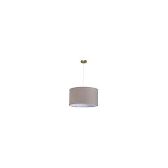 Fabrilamp Abrila Lampara Con Pantalla Modelo Happy Gris 50 Cm