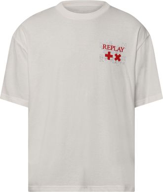 Replay Mens Replay x Martin Garrix T-Shirt in White