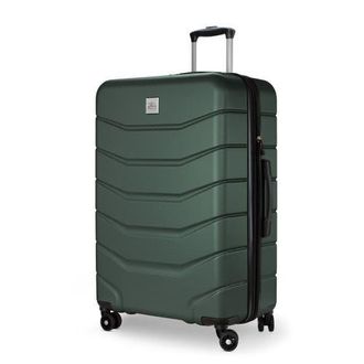 Skyway Silverton Hardside Expandable 28 Large Checked Luggage in Thyme at Nordstrom