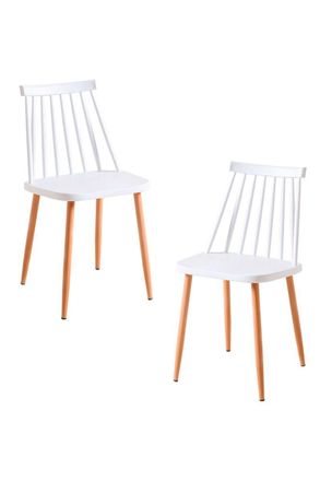 Regalos Miguel Packs Sillas Comedor - Pack 2 Sillas Bik - Blanco