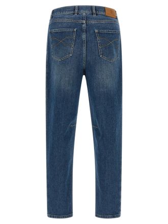 Brunello Cucinelli Comfort Cotton Jeans - Blue
