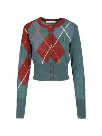 Vivienne Westwood Argyle Cropped Cardi