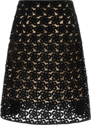 Miu Miu Nero Gonne Skirt