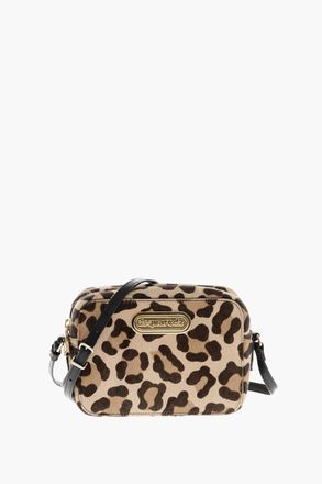Dsquared2 Borsa a Tracolla in Cavallino a Fantasia Animalier Dsquared2