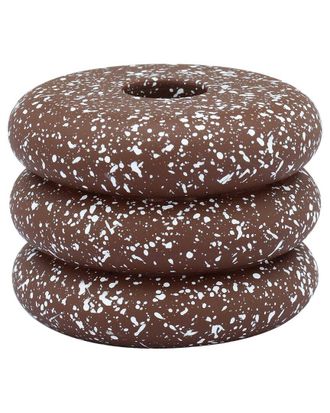 TOV Furniture Gabby Speckled Stacked Candleholder