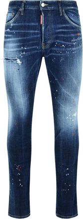 Dsquared2 Cool Guy Medium Blue Wash Cotton Denim Jeans