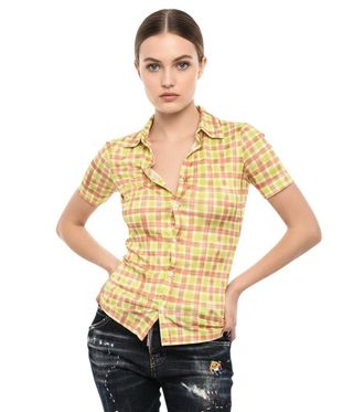 Dsquared2 Multicolor Slim Checks Shirt