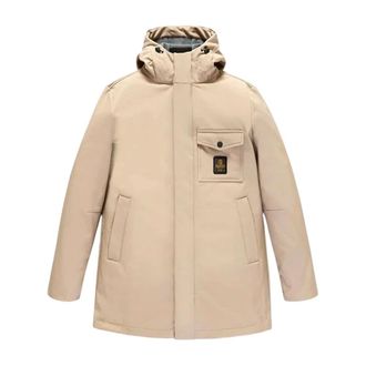 RefrigiWear Winter Jackets, male, Beige, Size: 3XL Giubbotto